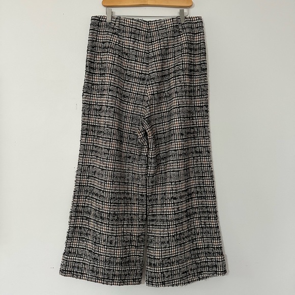 Lili Sidonio wide leg ankle length tweed trousers - Picture 2 of 4